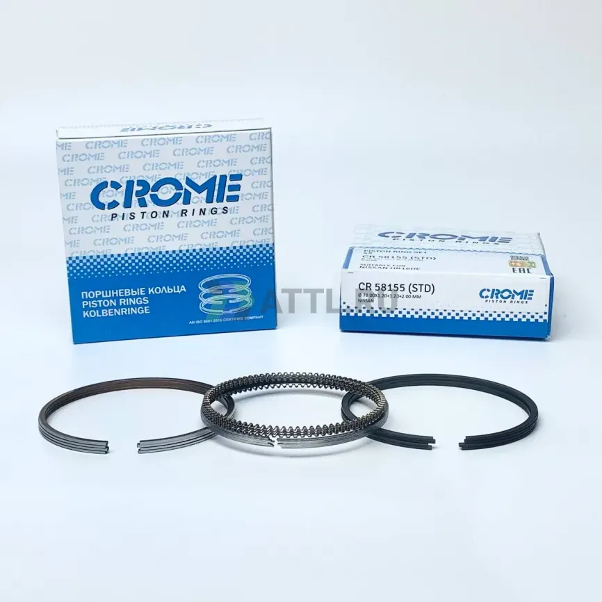 Комплект поршневых колец на 4 цил. STD HR16DE фото 1