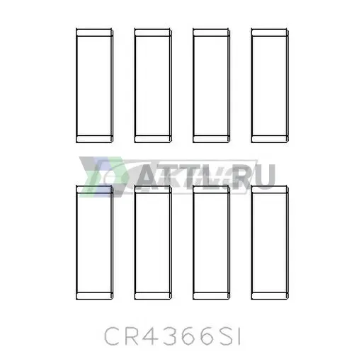 Вкладыши шатунные STD фото 2