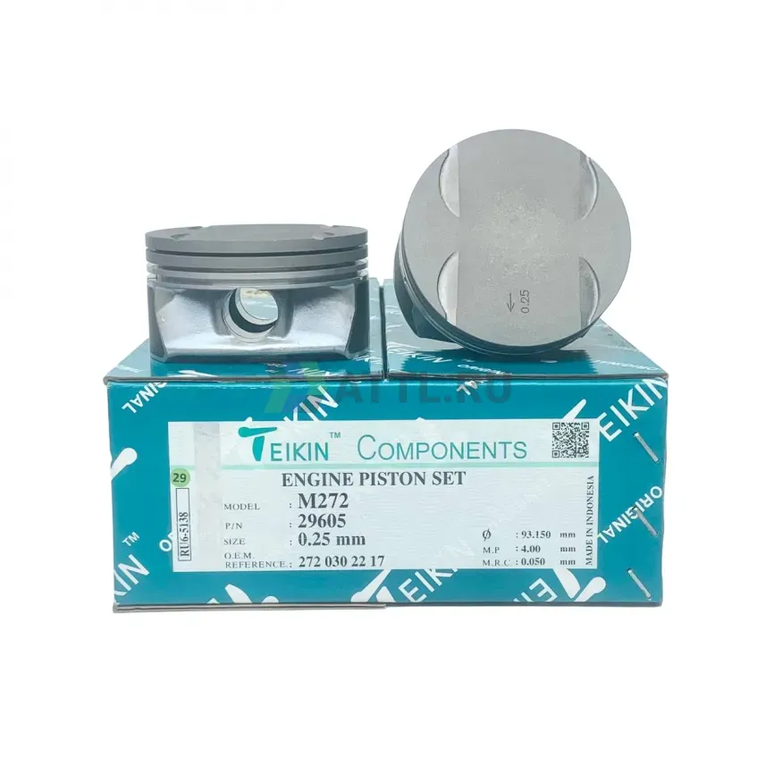 Комплект поршней M272 фото 2