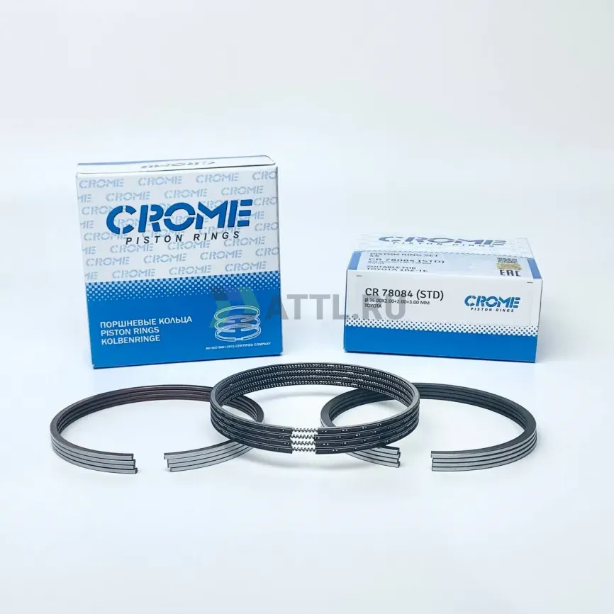 Комплект поршневых колец на 4 цил. STD 1KZ-TE фото 1