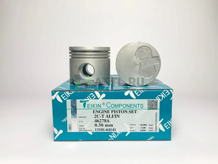 Комплект поршней 2C усиленный d86+0.50 2HK-2-3 фото 1