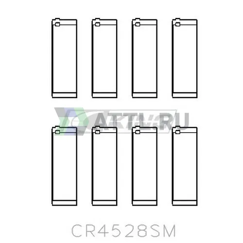 Вкладыши шатунные STD фото 2