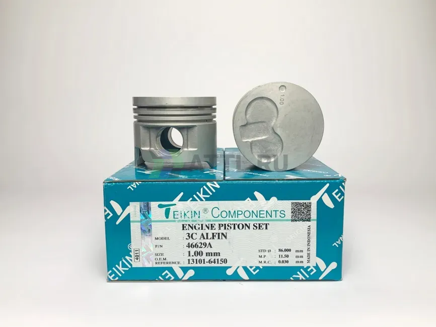 Комплект поршней 3C усиленный d86+1.00 2HK-2-3 фото 1