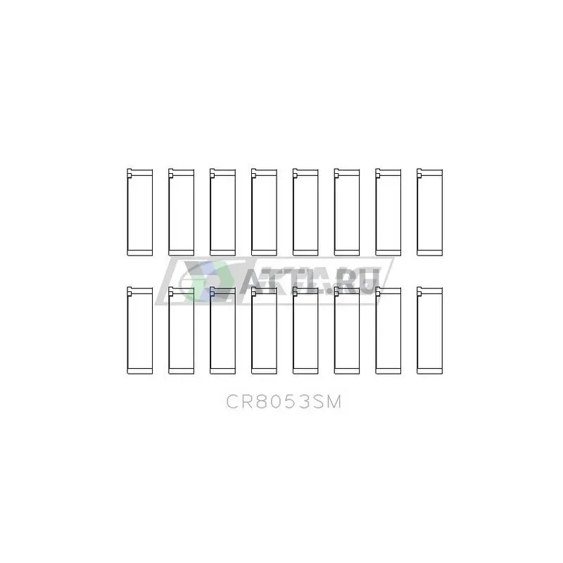 Вкладыши шатунные STD фото 2