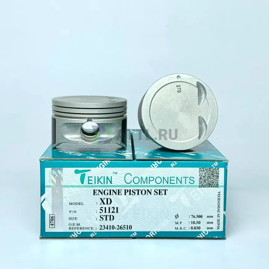Комплект поршней XD d76,5 STD 1,2-1,2-2 фото 1