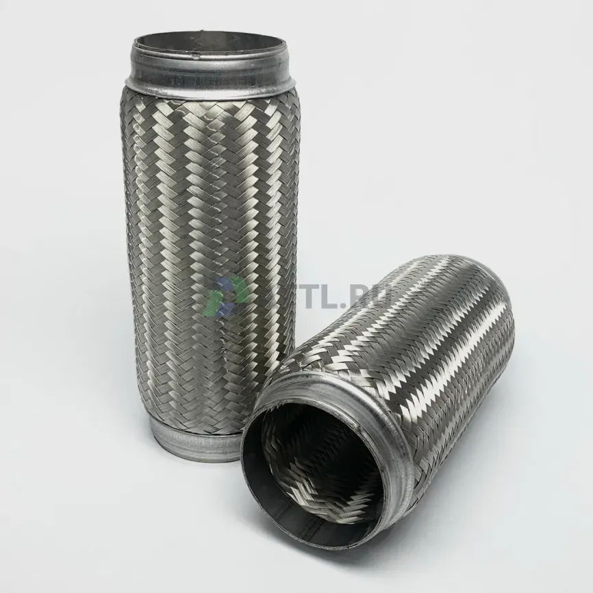 Гофра глушителя трехслойная 89*280 фото 1