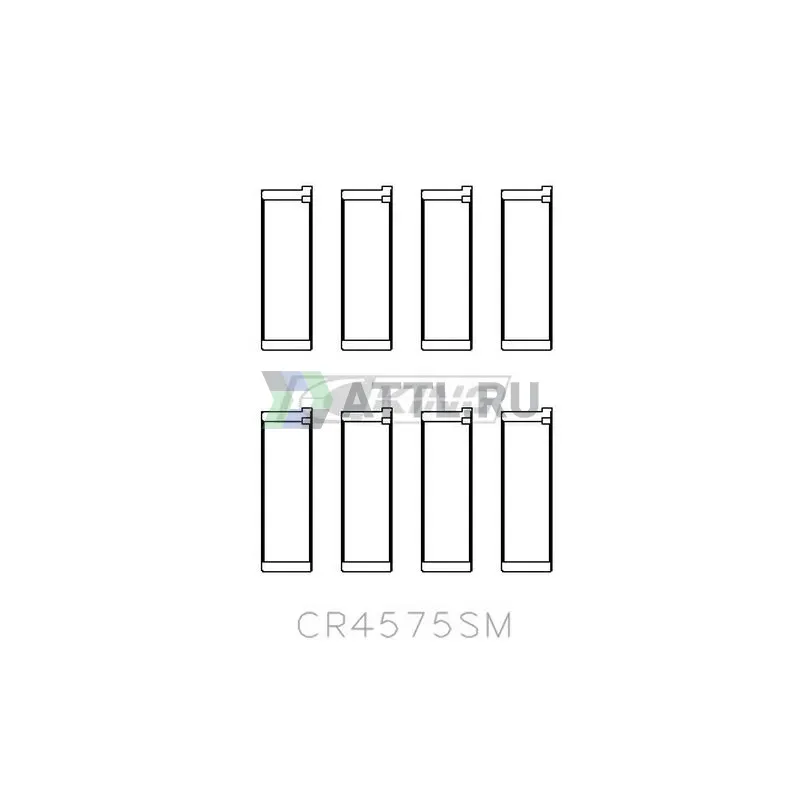 Вкладыши шатунные STD фото 2