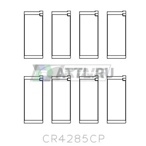 Вкладыш шатунный WL-T STD фото 2