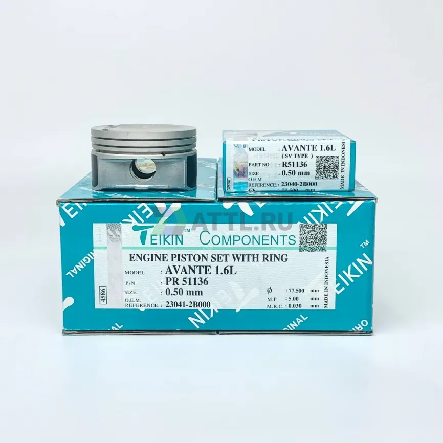 Комплект поршней с кольцами G4FC фото 1