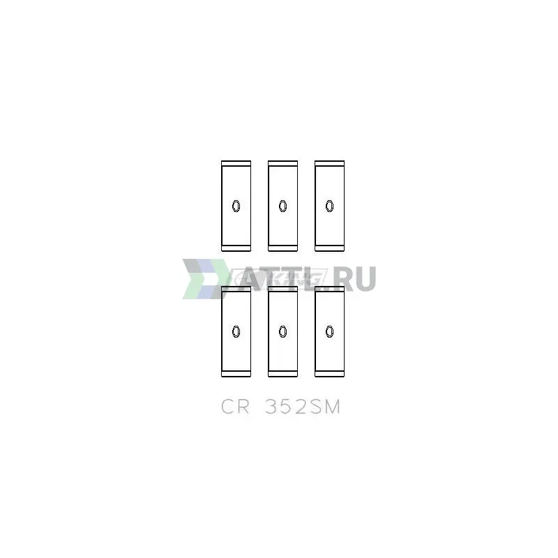 Вкладыши шатунные STD фото 2