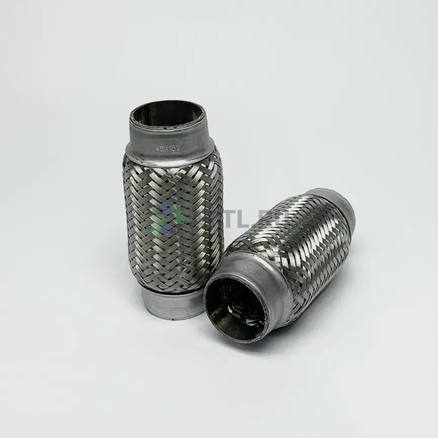 Гофра глушителя трехслойная 45*152 фото 1