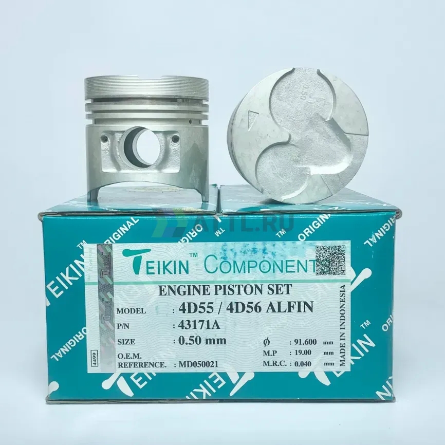 Комплект поршней 4D56 фото 1