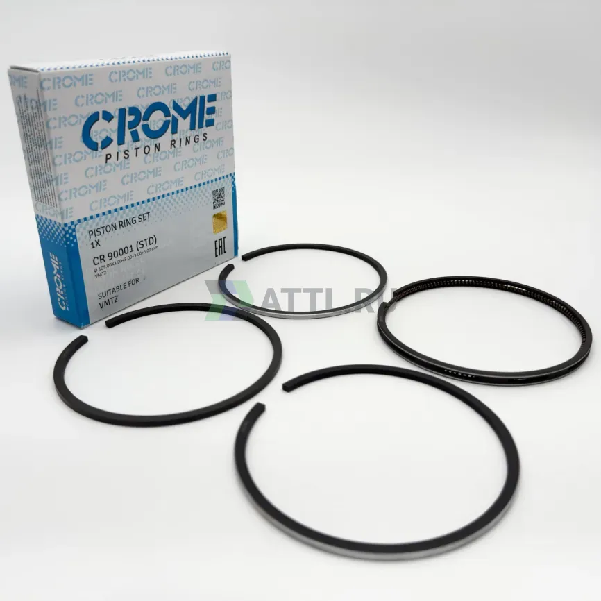 Комплект поршневых колец на 1 цил. STD VMTZ (4 кольца) фото 1