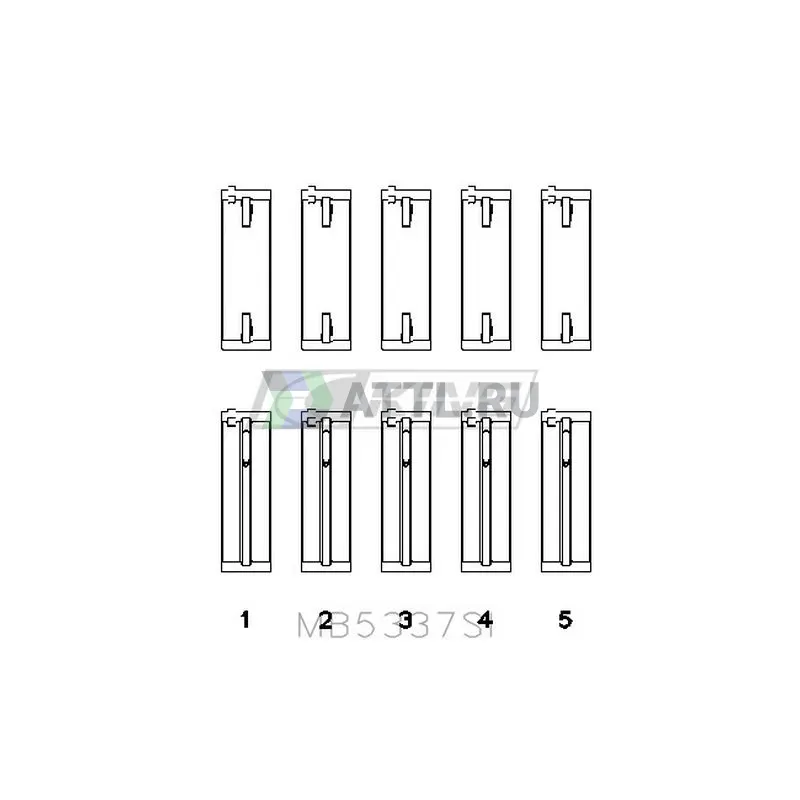 Вкладыши коренные STD фото 2