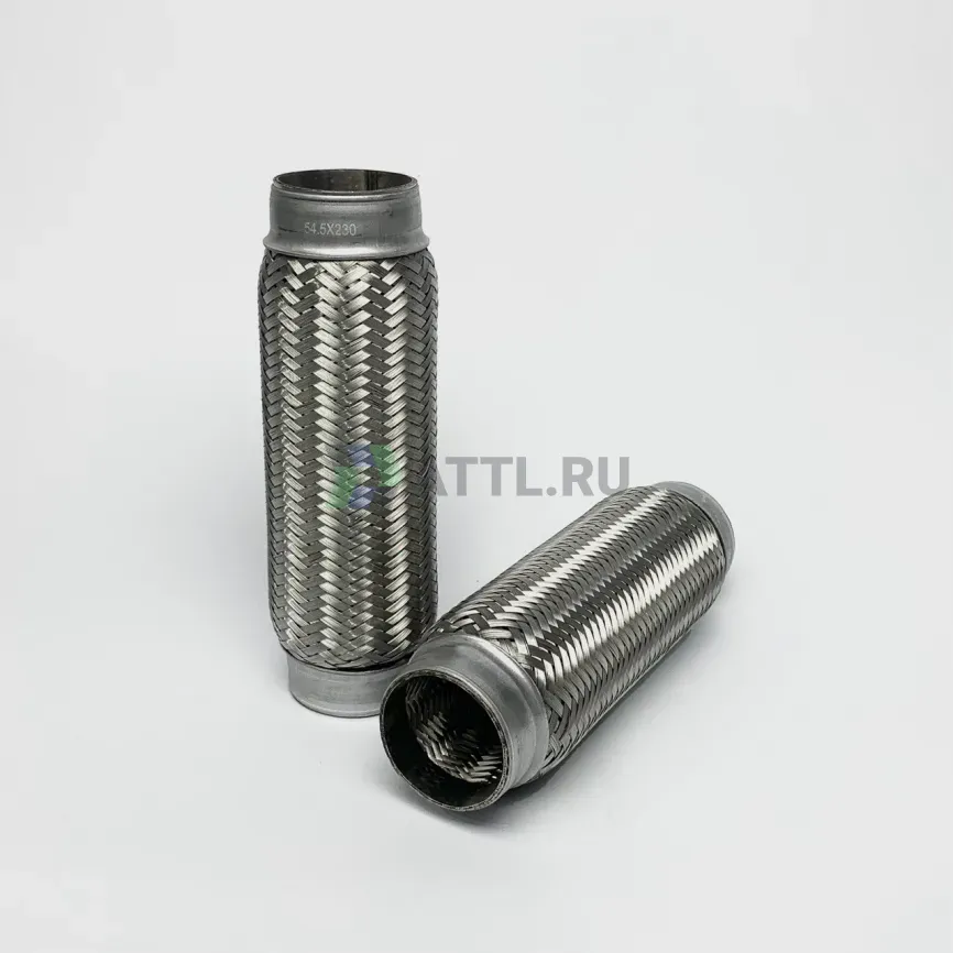 Гофра глушителя трёхслойная 54.5*230 фото 1