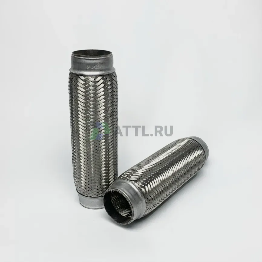 Гофра глушителя трёхслойная 54.5*254 фото 1