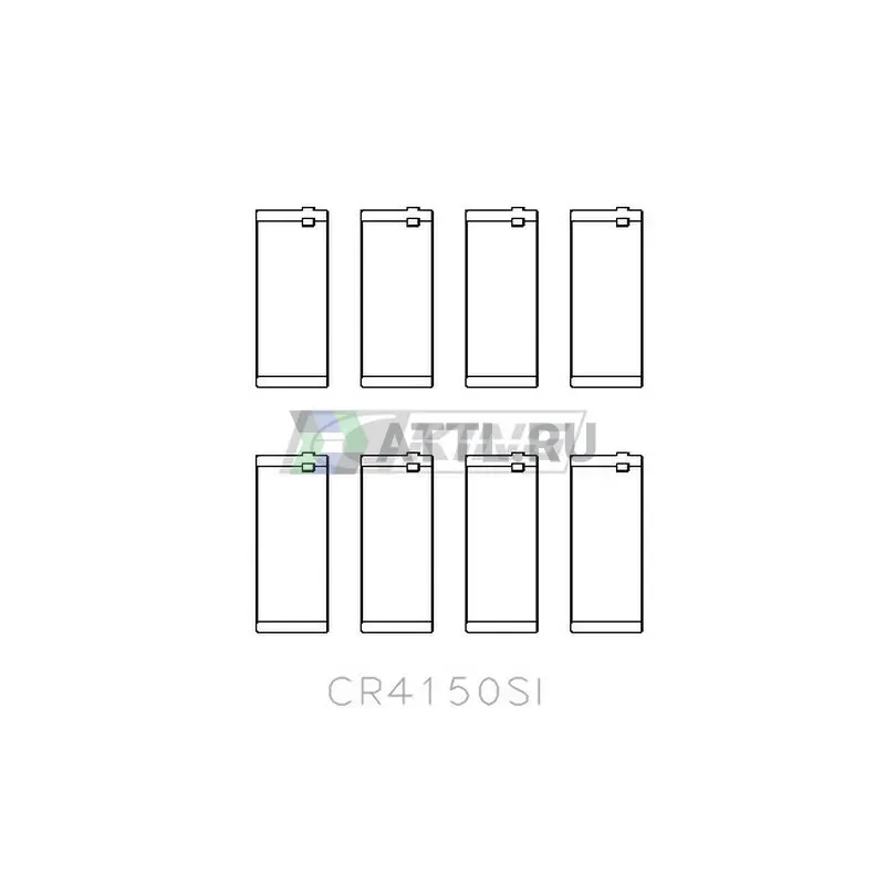 Вкладыши шатунные STD фото 2