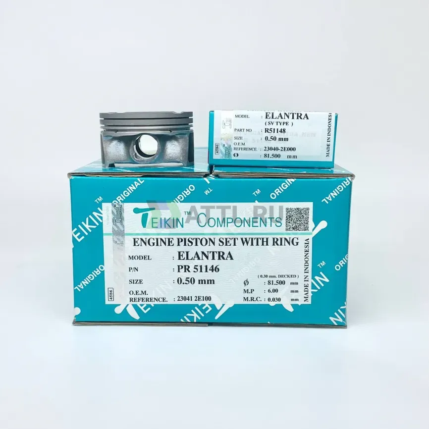 Комплект поршней с кольцами ELANTRA фото 1