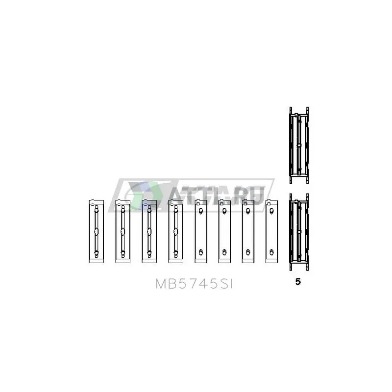 Вкладыши коренные STD фото 2