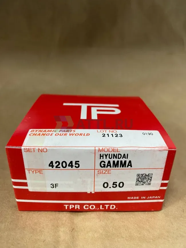 Поршневые кольца GAMMA 1.4/1.6 фото 1