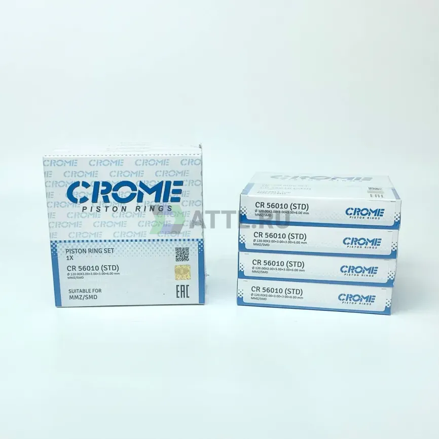 Комплект поршневых колец на 4 цил. STD MMZ/SMD фото 1