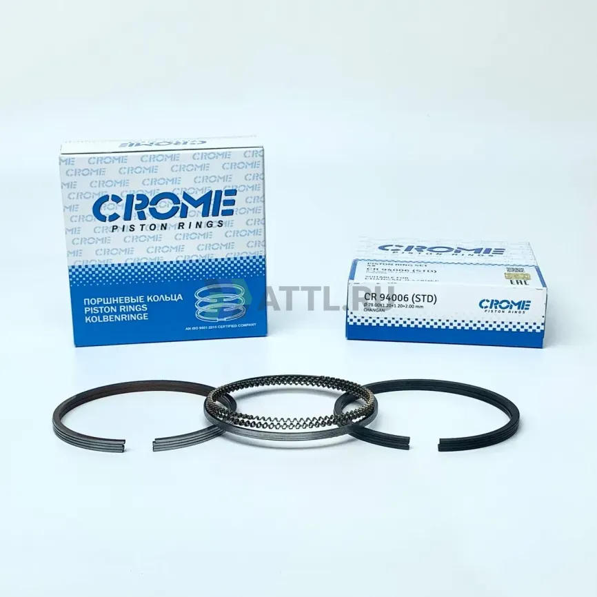 Комплект поршневых колец на 4 цил. STD JL478QEP фото 1