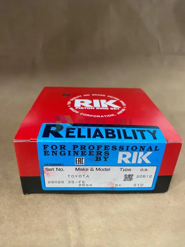 Поршневые кольца 3S-FE фото 1