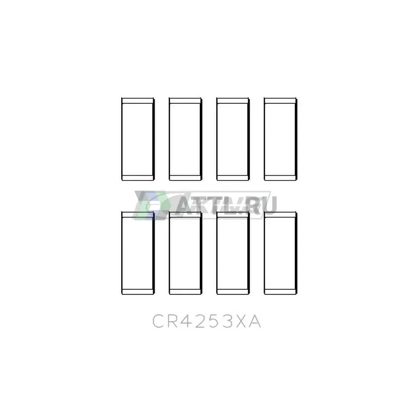 Вкладыши шатунные STD фото 2