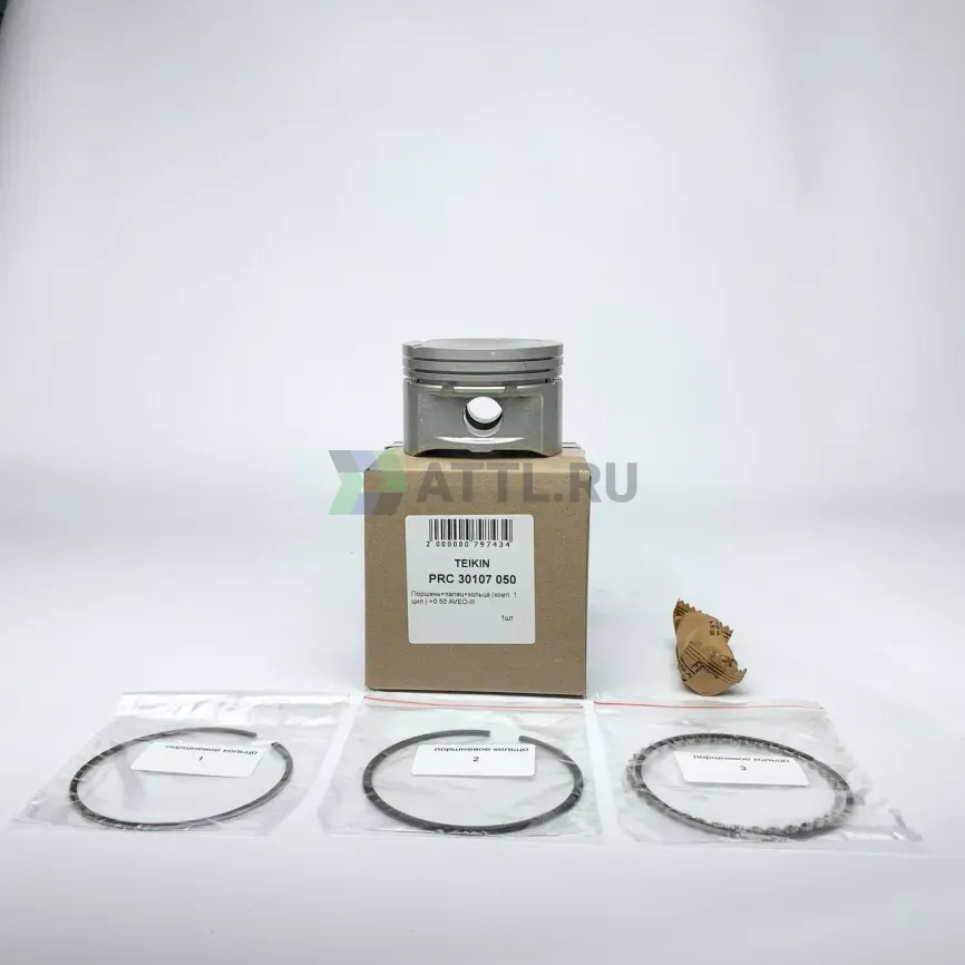 Поршень+палец+кольца (комп. 1 цил.) +0.50 AVEO-III фото 1