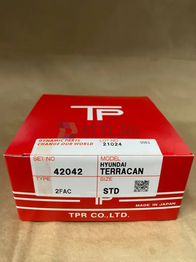 Поршневые кольца J3CRDI фото 1