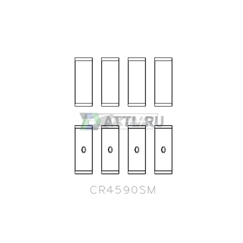 Вкладыши шатунные STD фото 2