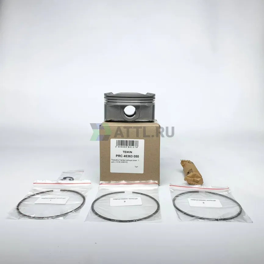 Поршень+палец+кольца (комп. 1 цил.) +0.50 2GR-FE фото 1