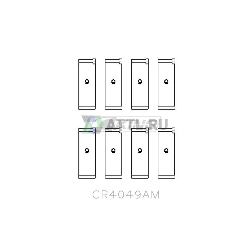 Вкладыши шатунные STD фото 2