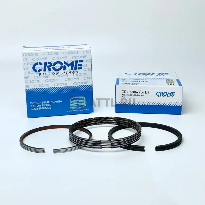 Комплект поршневых колец на 4 цил. STD EUR-4 фото 1