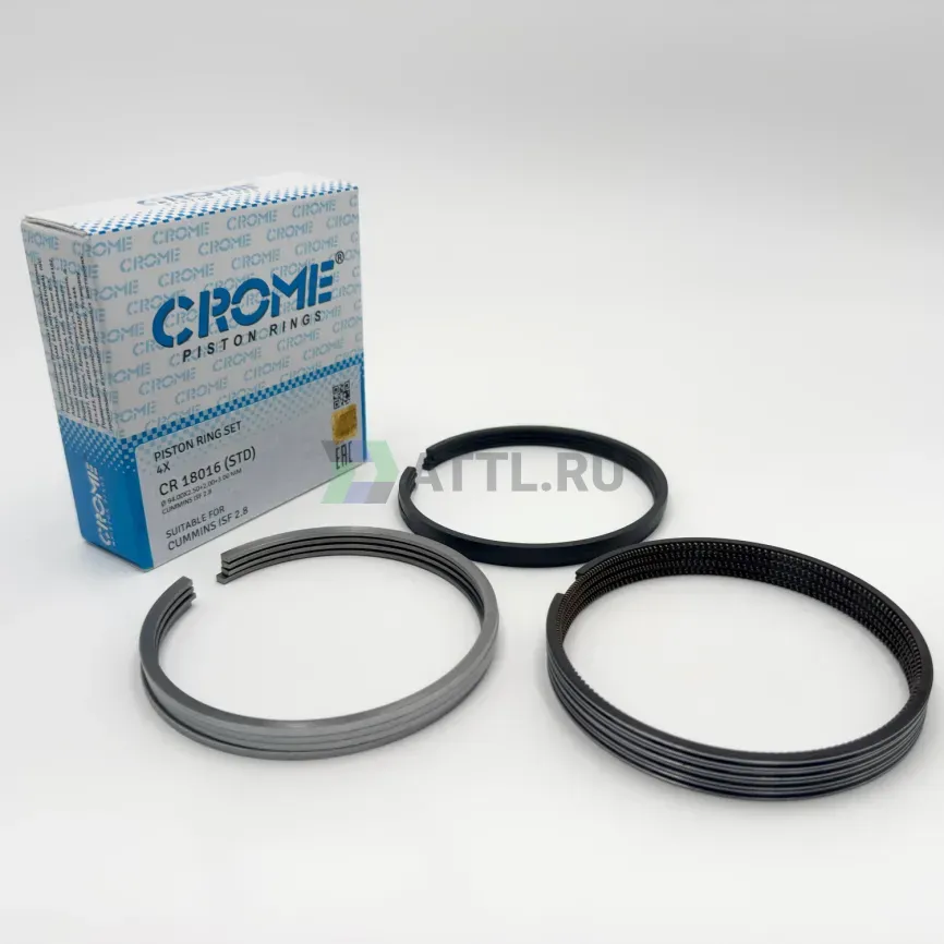 Комплект поршневых колец на 4 цил. STD ISF2.8 фото 1