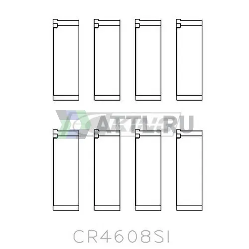 Вкладыши шатунные STD фото 1