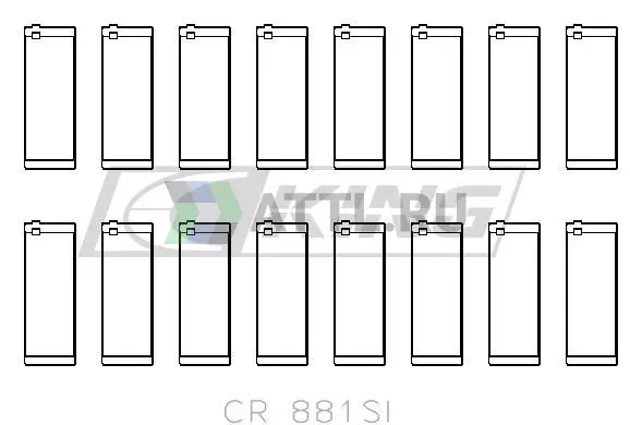 Вкладыши шатунные STD фото 2