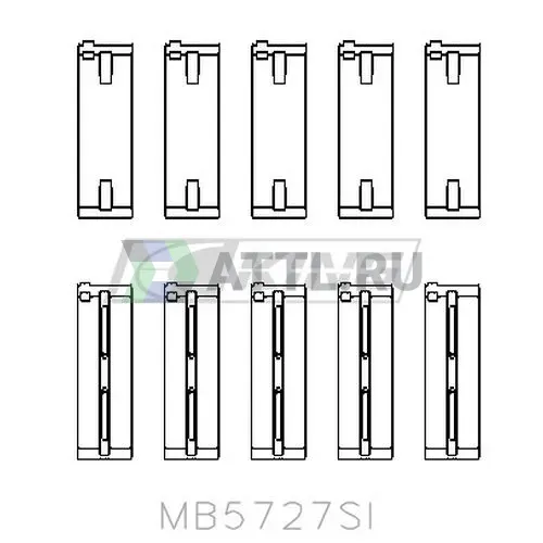 Вкладыши коренные STD фото 2