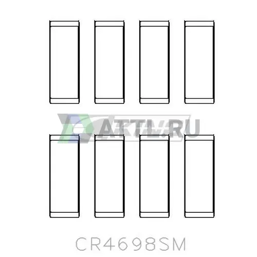 Вкладыши шатунные STD фото 2