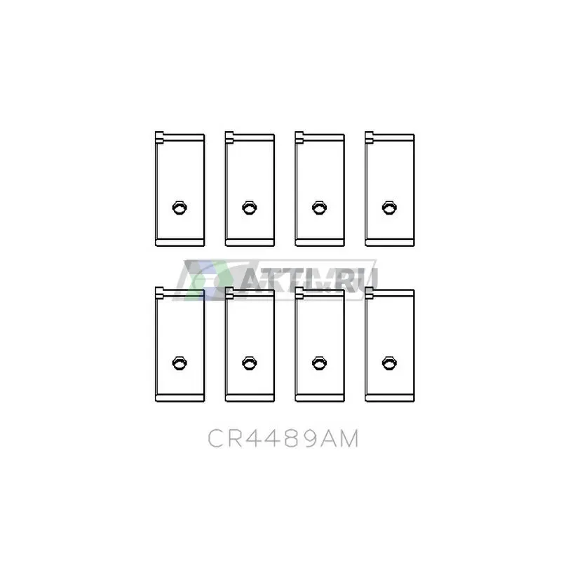 Вкладыши шатунные STD фото 2