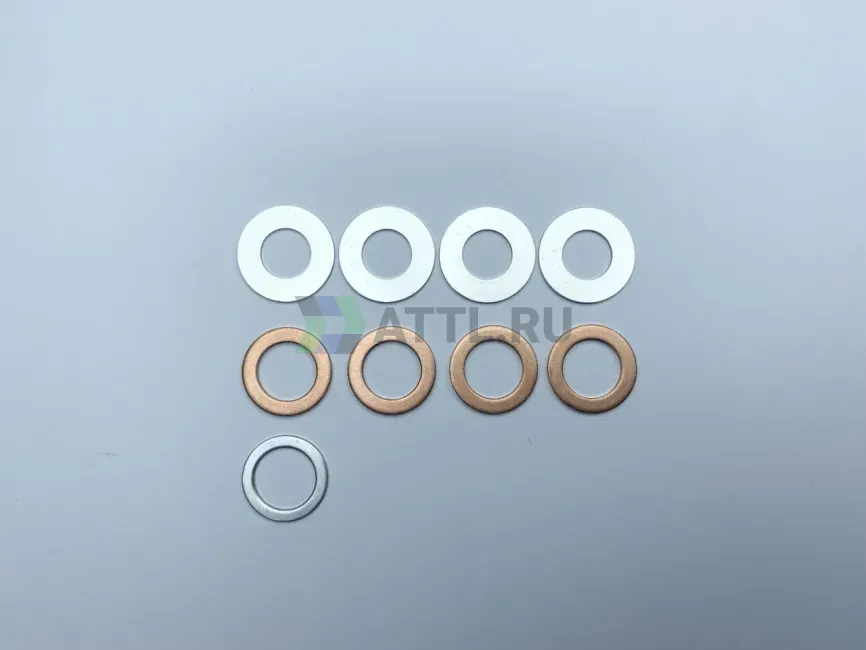 Комплект шайб топливной форсунки  фото 1