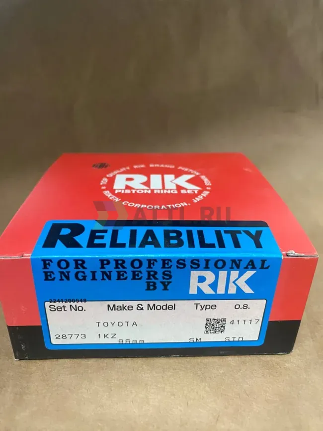 Поршневые кольца 1KZ-T фото 1