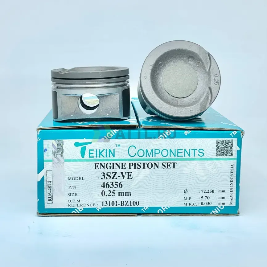 Комплект поршней 3SZ-VE d72+0.25 1,2-1,2-2 фото 1