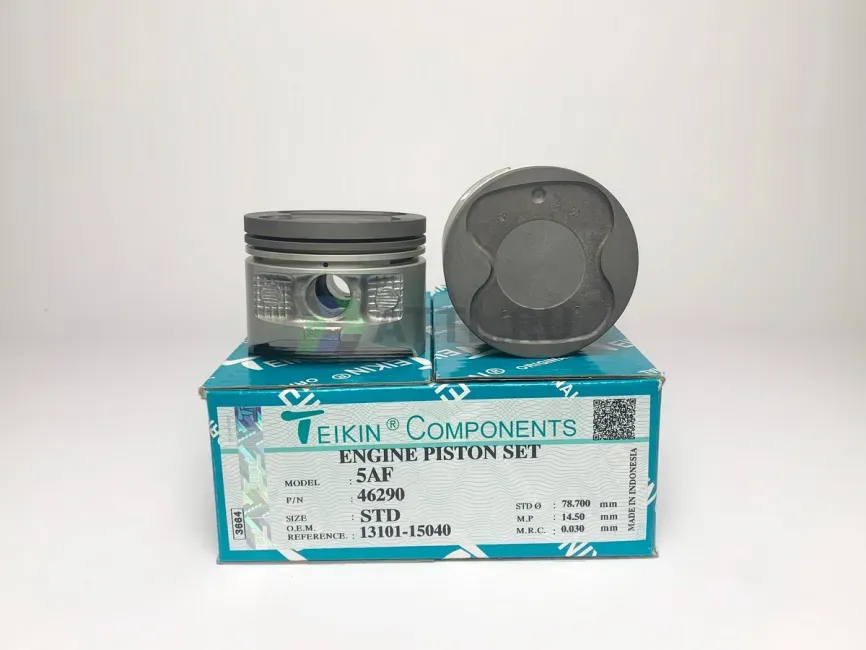 Комплект поршней 5AF d78,7 STD 1,5-1,5-3 фото 1