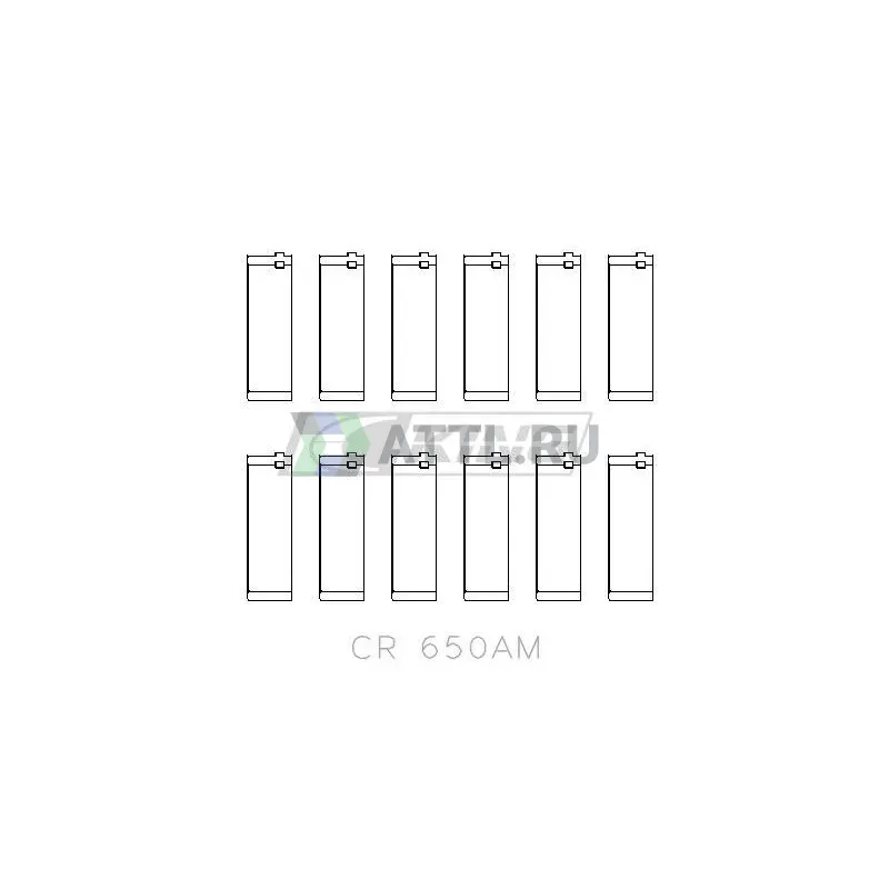 Вкладыши шатунные STD фото 2