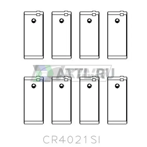 Вкладыши шатунные STD фото 2