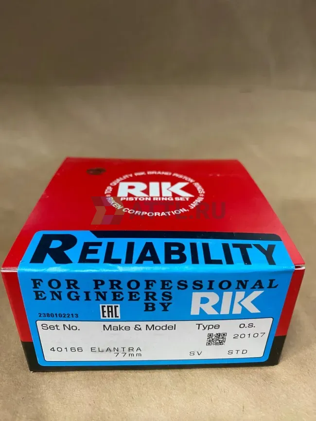 Поршневые кольца G4FA фото 1