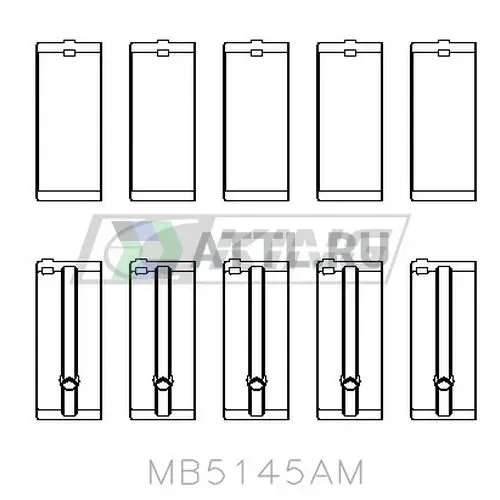 Вкладыши коренные STD фото 2