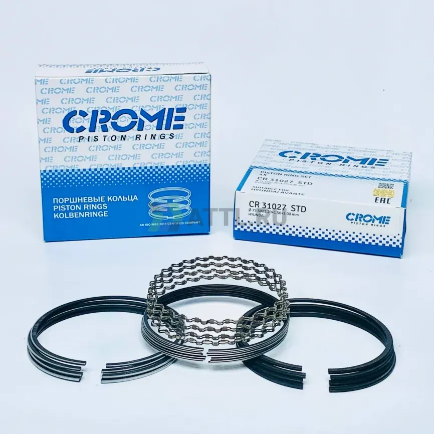 Комплект поршневых колец на 4 цил. STD G4FK,GEK фото 1