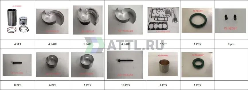 Комплект для капитального ремонта ДВС фото 2